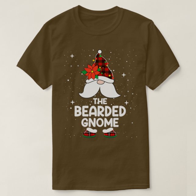 T-shirt Poitrine De Buffle Porté Correspondant 6 (Design devant)
