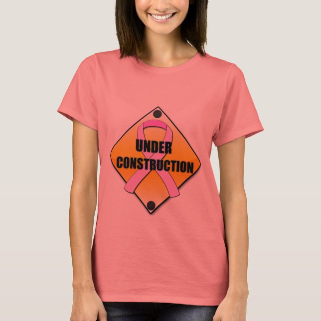 T-shirt Poitrines En Construction (24,95 $) (Devant)
