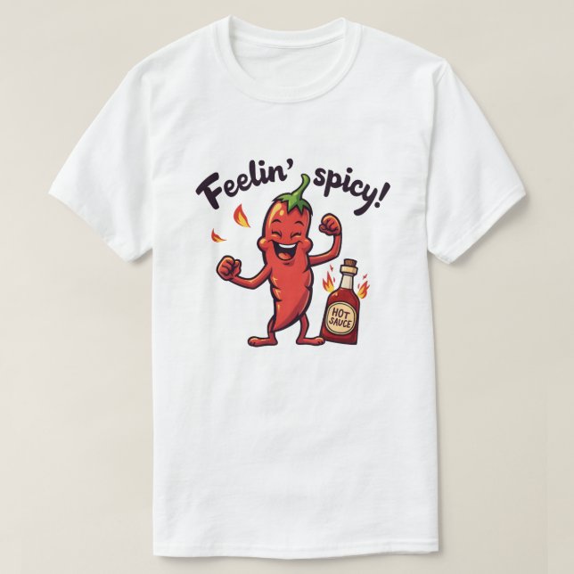 T-shirt Poivre épicé Feelin (Design devant)