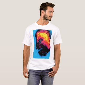 T-shirt poivre et plastique réduits au silence
