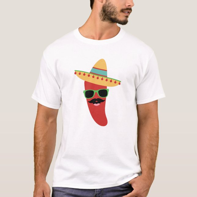 T-shirt Poivre mexicain (Devant)