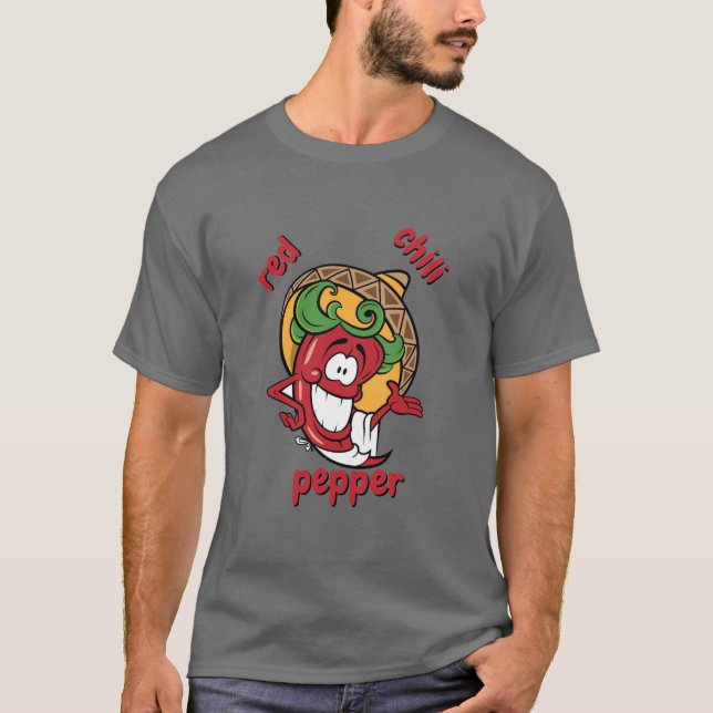 T-shirt Poivre rouge chili (Devant)