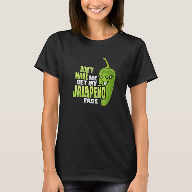 T-shirt poivre vert Design pour un chili 1 (Devant)