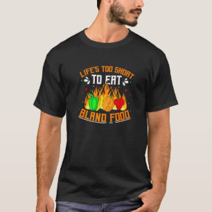 T-shirt poivron rouge Dessin pour un piment Habanero
