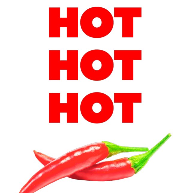 T-shirt Poivrons Chauds Chauds Chauds (Créateur téléchargé)