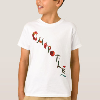 T-shirt Poivrons de piment de Chipotle