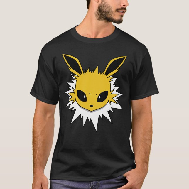T-shirt Pokemon de monstre électrique (Devant)
