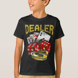 T-shirt Poker de casino Texas Holdem