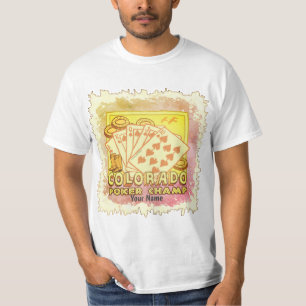 T-shirt Poker du Colorado