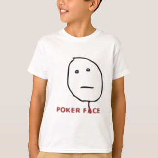 T-shirt Poker Face Rage Comic