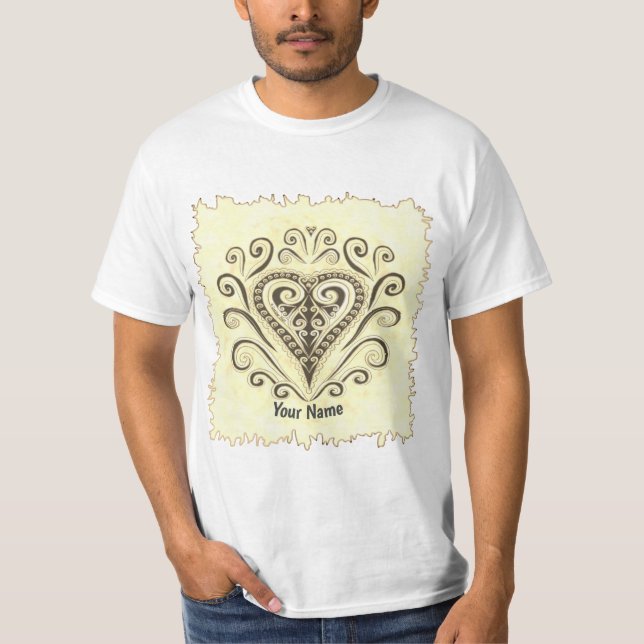 T-shirt Poker Hearts  (Devant)