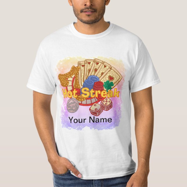 T-shirt Poker Hot Streak (Devant)