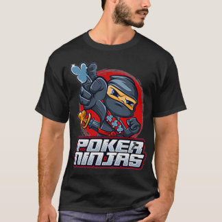 T-shirt Poker Ninjas Patchup Représenter Premium