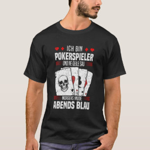 T-shirt Poker Player I'm A Poker Player Cool Poker Game