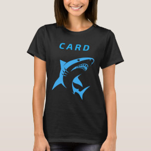 T-shirt Poker pour requins carte