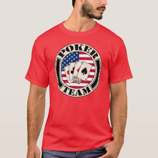 T-shirt poker team