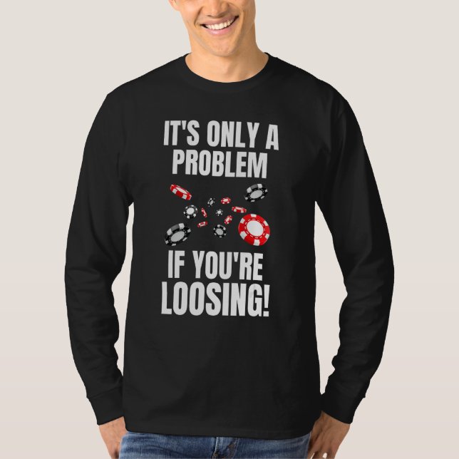 T-shirt Poker Token  &  Casino Chip (Devant)