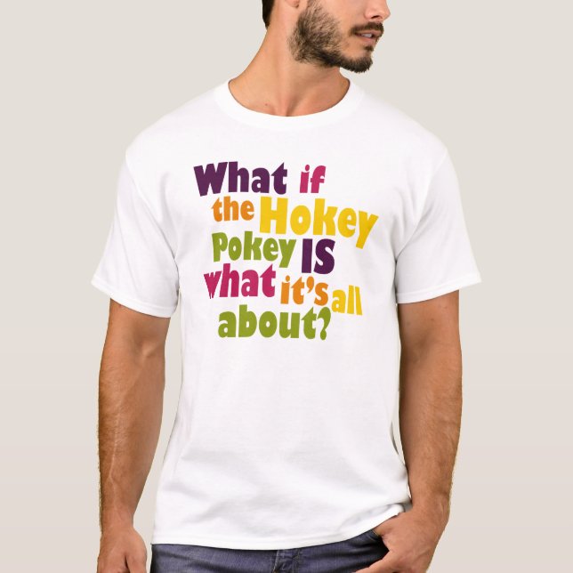 T-shirt Pokey à l'eau de rose (Devant)