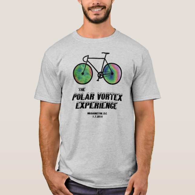 T-shirt polaire III de C.C de tour de bicyclette (Devant)