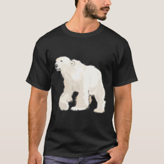 T-shirt Polar Bear Arctic Animal Realistic