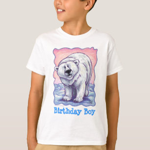 T-shirt Polar Bear Party Centre Birthday Boy