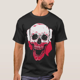 T-shirt Polariser une tête de mort