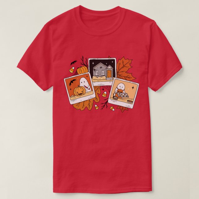 T-shirt Polaroïdes hantés (Design devant)