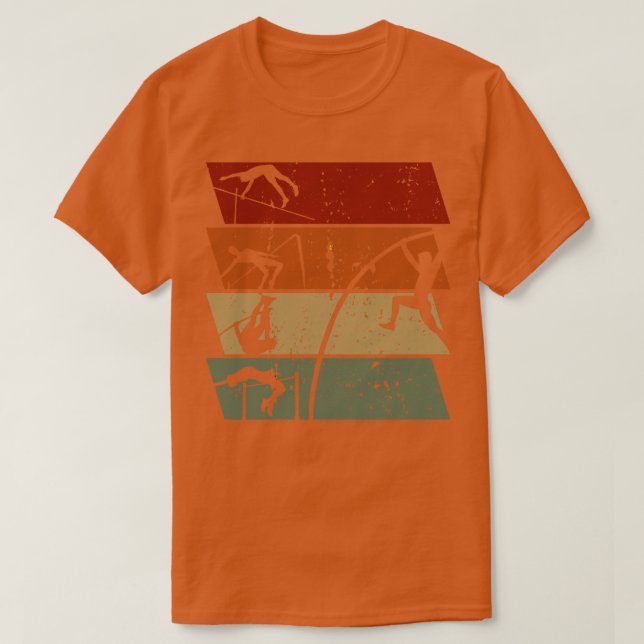 T-shirt Pôle de voûte rétro Vintage (Design devant)