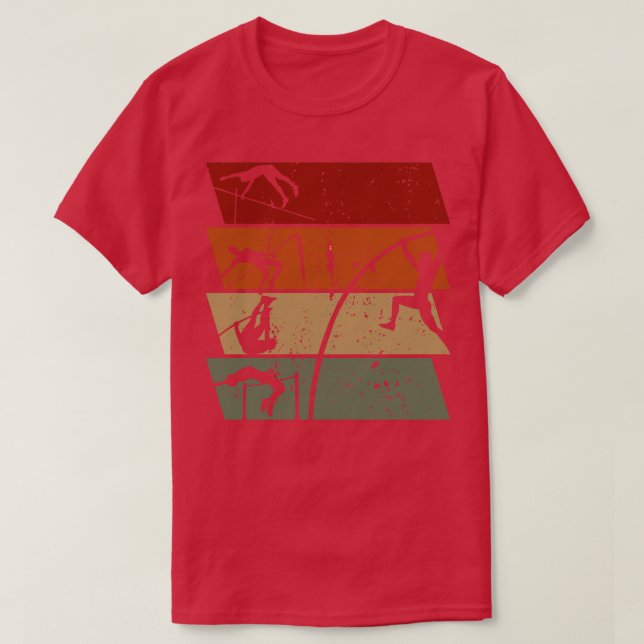 T-shirt Pôle de voûte rétro Vintage (Design devant)