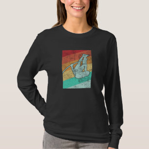 T-shirt Pôle de voûte Vintage Rétro