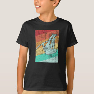 T-shirt Pôle de voûte Vintage Rétro
