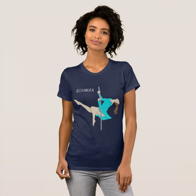 T-shirt Pole Fitness (Devant entier)