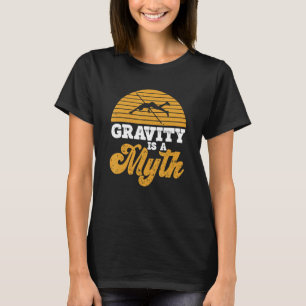 T-shirt Pole Jumper Gravity Est Un Mythe Pole Vault