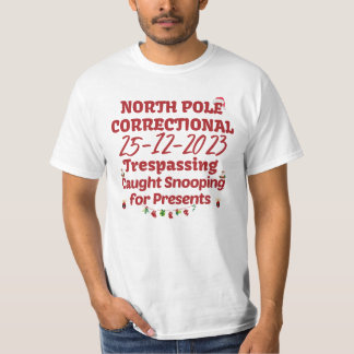 T-shirt Pôle Nord - Détournement correctionnel pris Snoopi