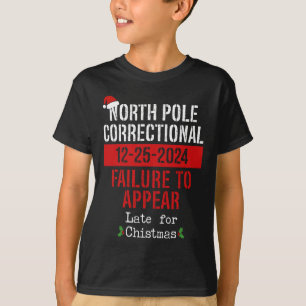 T-shirt Pôle Nord - Échec Correctionnel À Apparaître Tard 