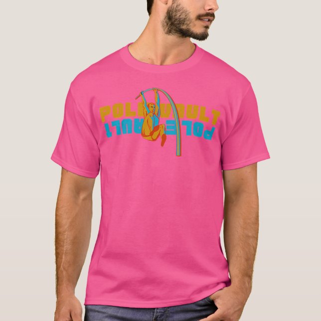 T-shirt Pole Vault - Fun Pole Vaulting (Devant)