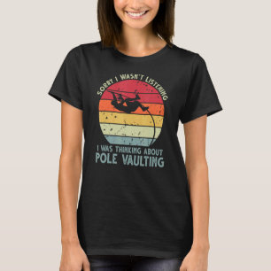 T-shirt Pole Vault Vintage habillé Pole voûte