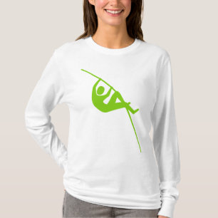T-shirt Pôle Vaulting - Martian Green