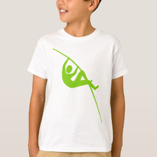 T-shirt Pôle Vaulting - Martian Green