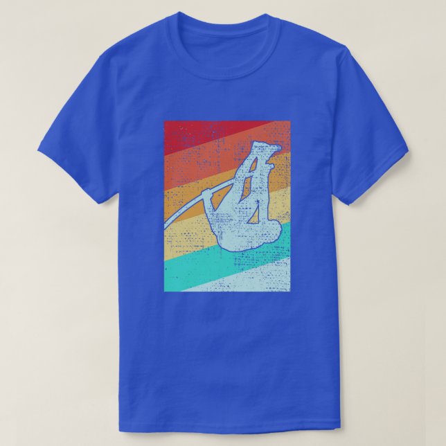 T-shirt Pôle voûté Rétro 2 (Design devant)