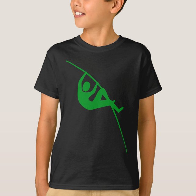 T-shirt Pôle voûté - Vert herbe (Devant)