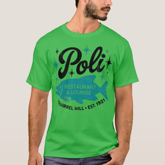 T-shirt Poli - Squirrel Hill (Devant)