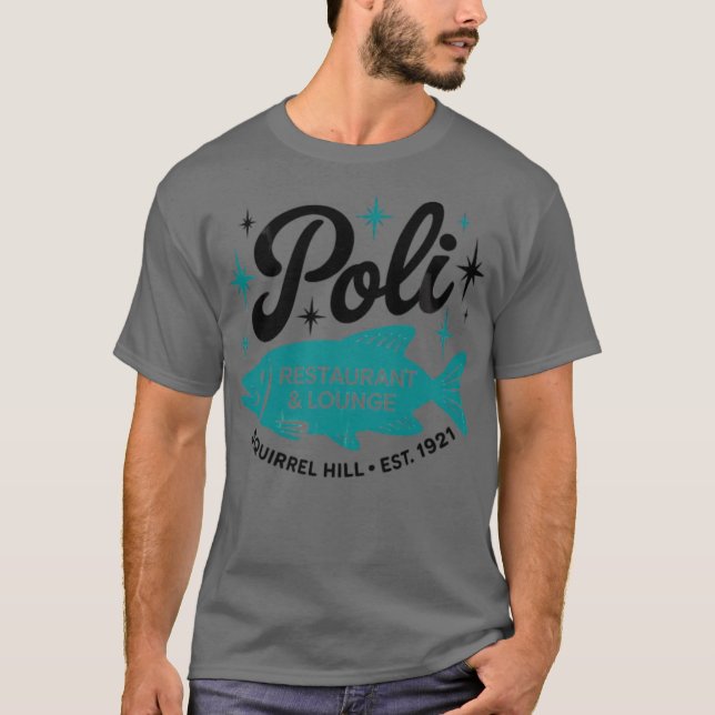 T-shirt Poli - Squirrel Hill (Devant)