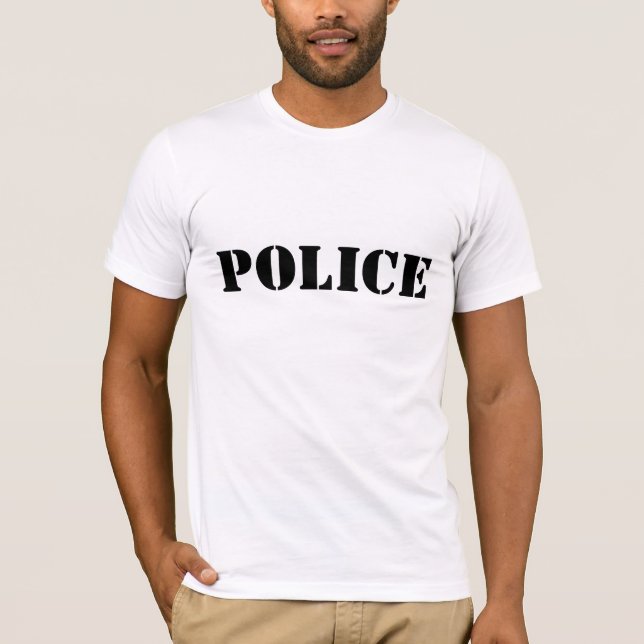 T-SHIRT POLICE (Devant)
