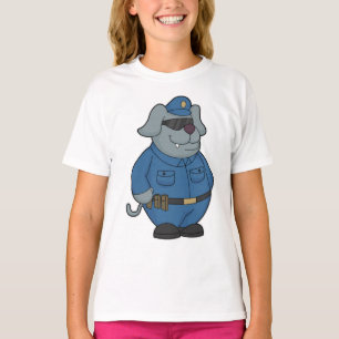 T-shirt Police à chiens