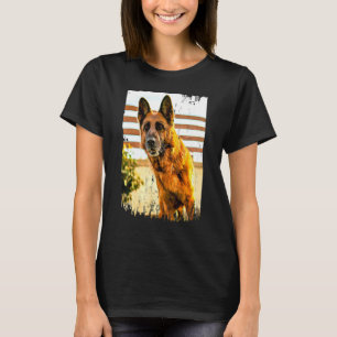 T-shirt Police berger allemand chien berger allemand berge