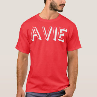 T-shirt Police Carton mignon Prénom Avie Comic