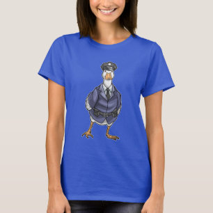 T-shirt Police casquette de la police de canard