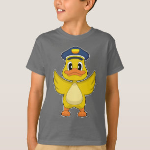 T-shirt Police casquette de la police de canard