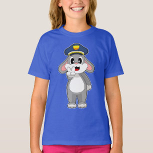 T-shirt Police casquette de la police de la police de la p